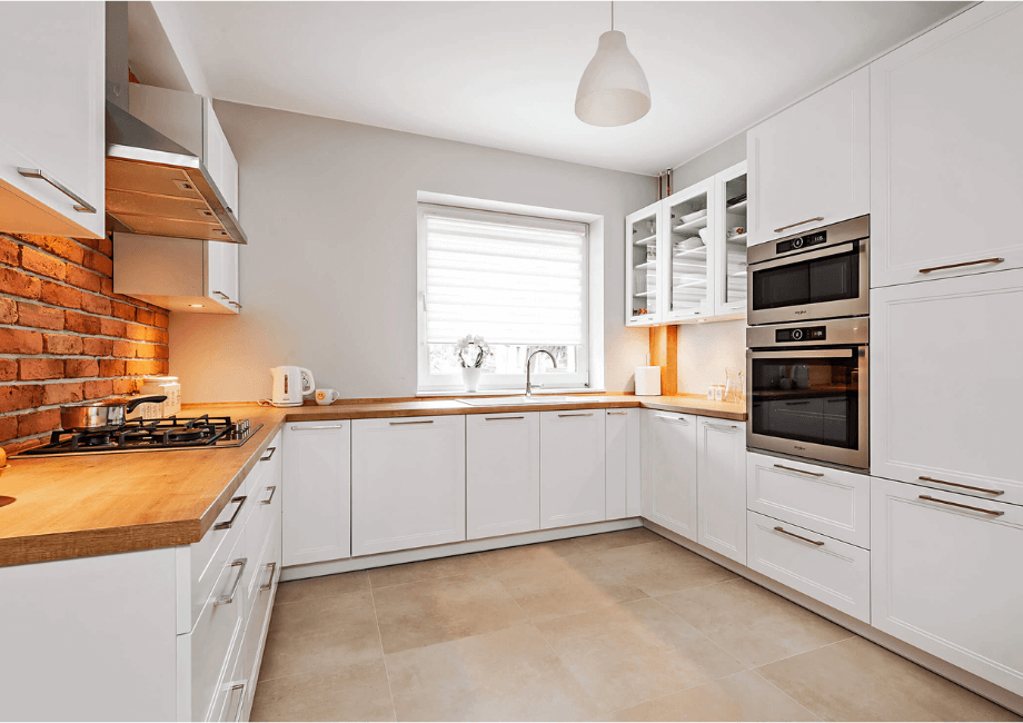 Galerija - Premium virtuves mēbeles, krasots MDF balts ar frēzējumu