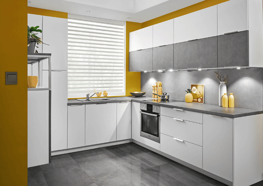 Galerija - Premium vituves mēbeles, balts lamināts