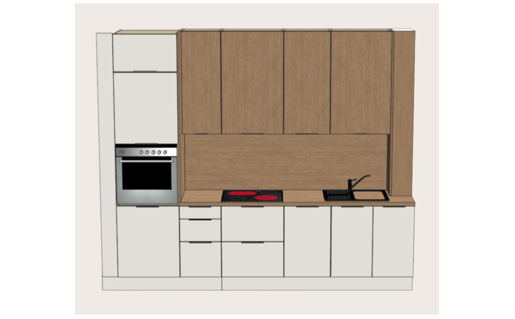 Alternatīvs risinājums virtuves mēbelēm MK Virtuves