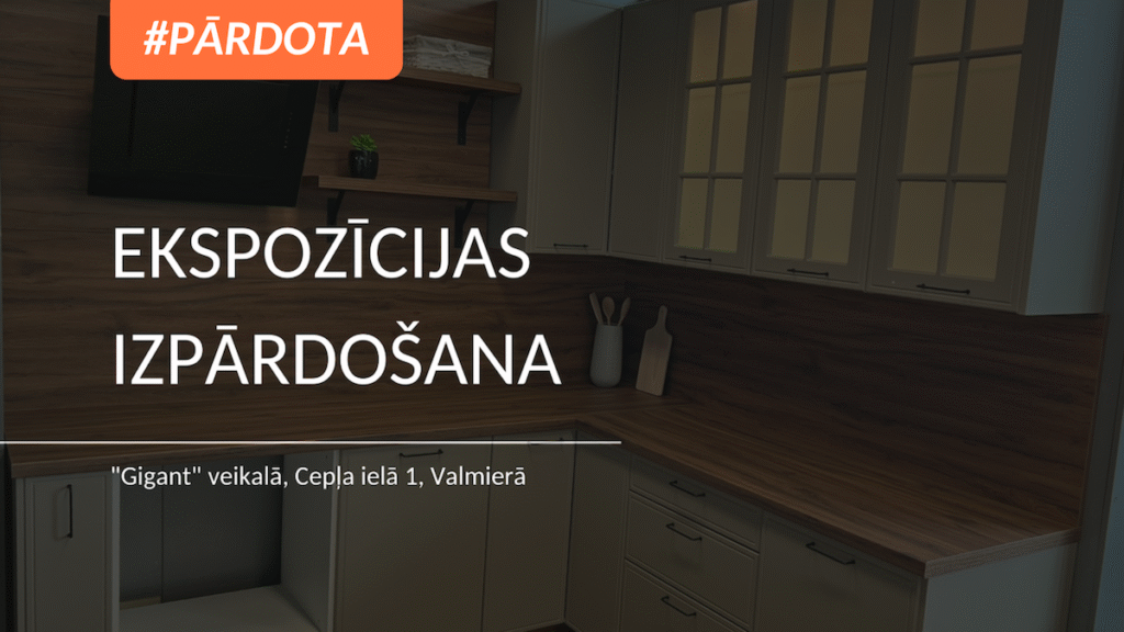 MK VIRTUVES ekspozīcijas izpārdošana Valmierā