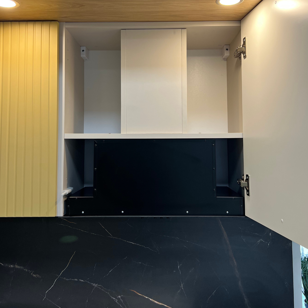 Virtuves mēbeles – ekspozīcija “Nebraska - Karamele”