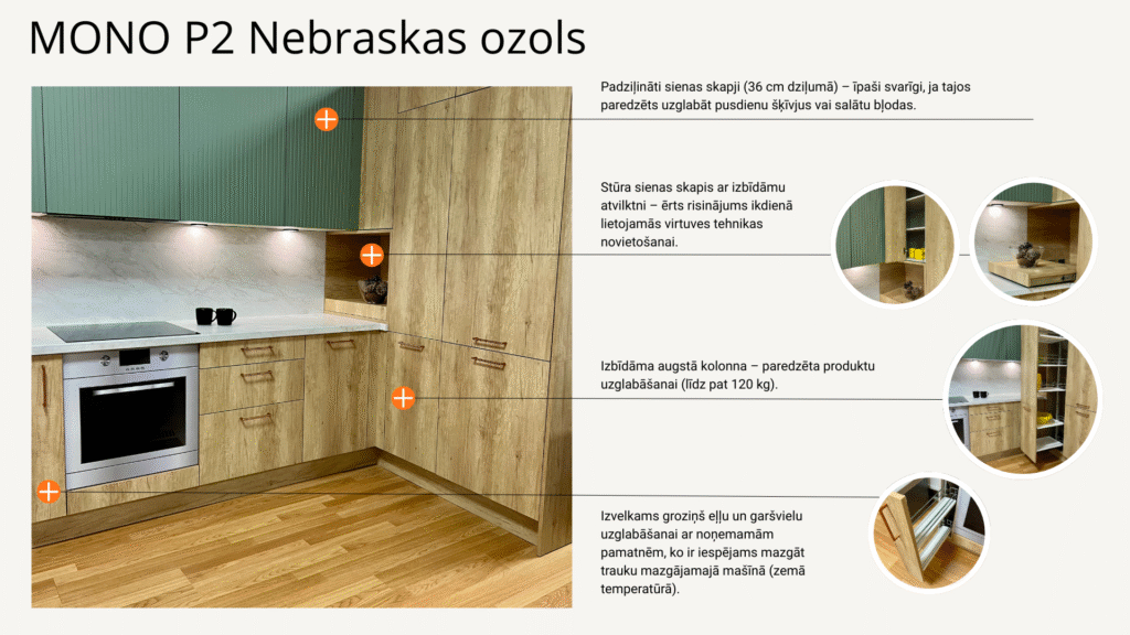 MONO P2 Nebraskas ozols