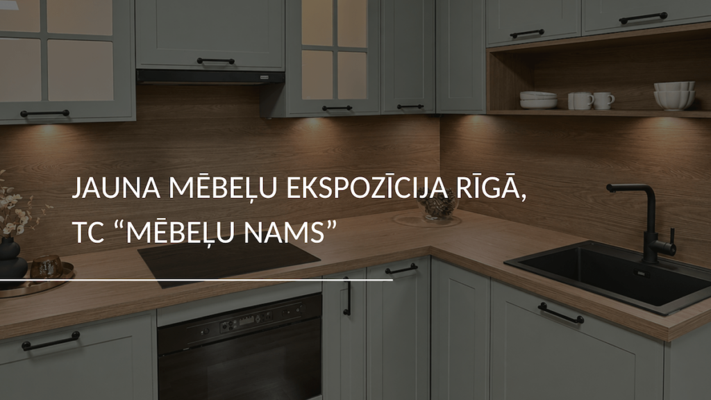 Jauna mēbeļu ekspozīcija Rīgā, TC “Mēbeļu nams”